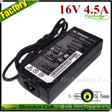 Notebook Laptop Adapter 16V4.5A for IBM Thinkpad